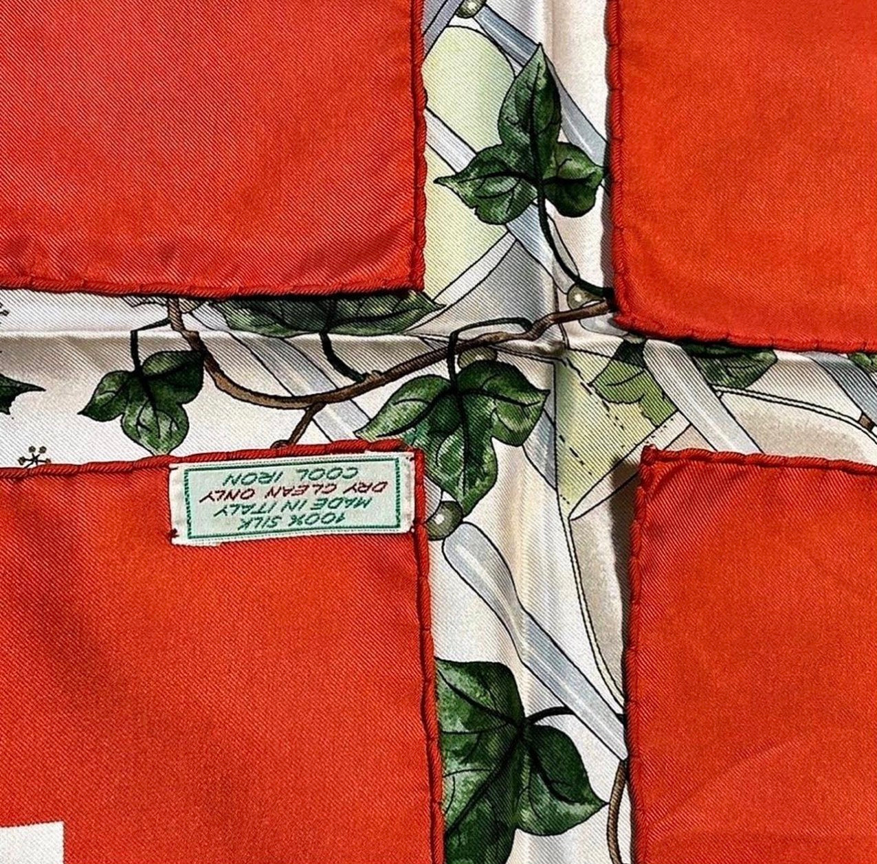 Vintage (1970's) GUCCI Silk Scarf