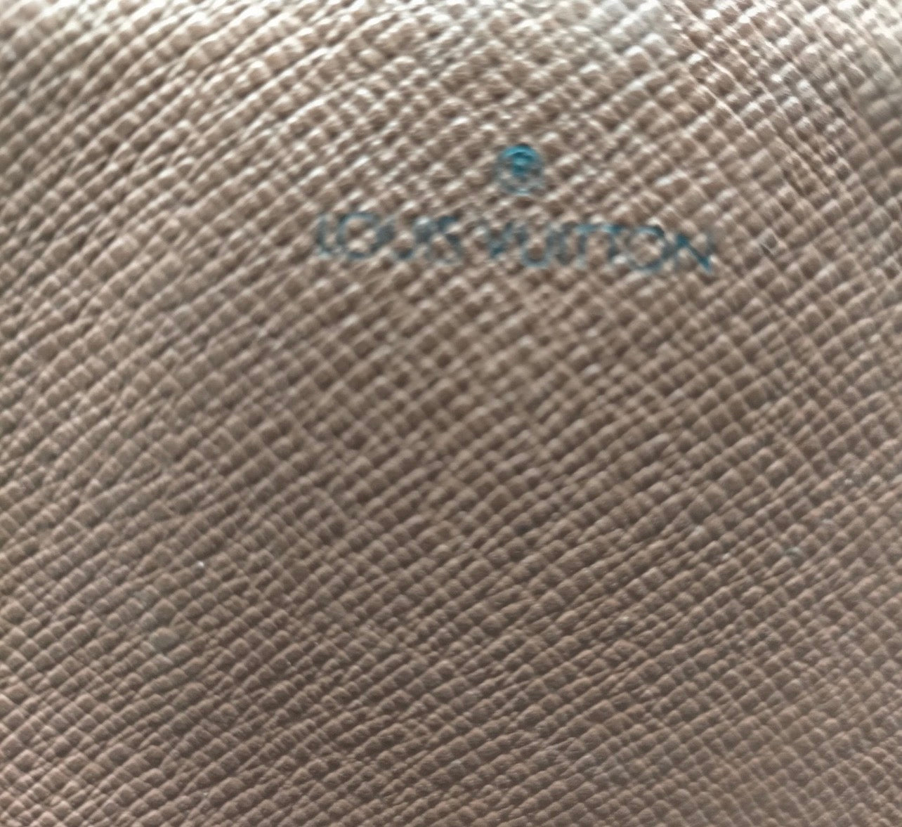 Vintage (1990) Louis Vuitton Cartouchiere MM Brown Monogram