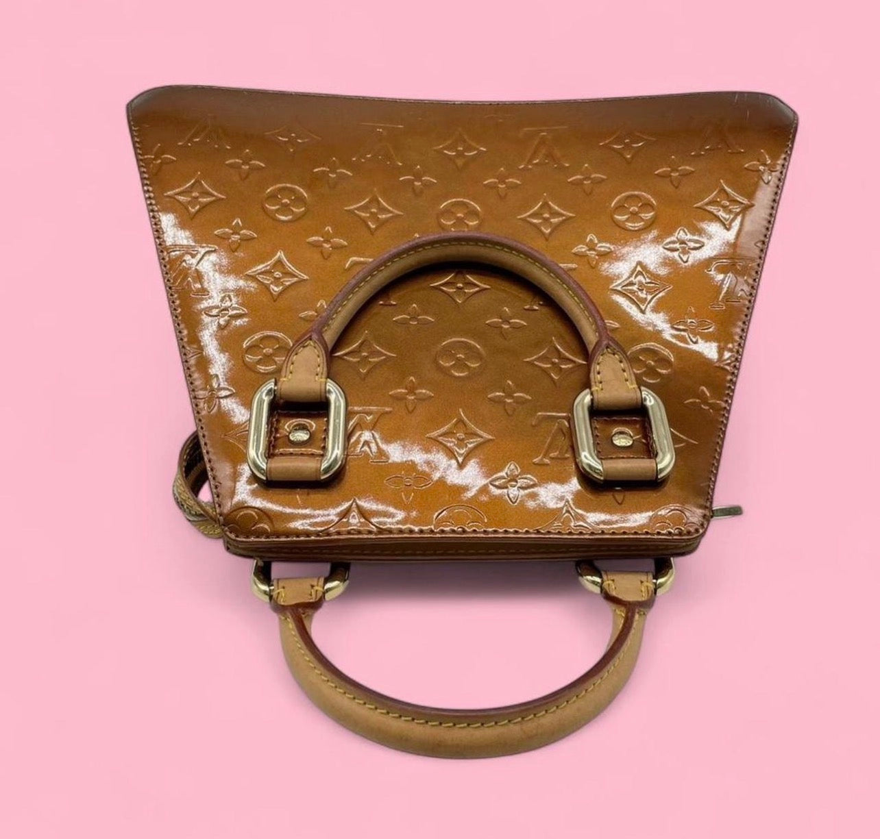 Authentic Vintage Louis Vuitton
Vernis Forsyth Bronze
Handbag