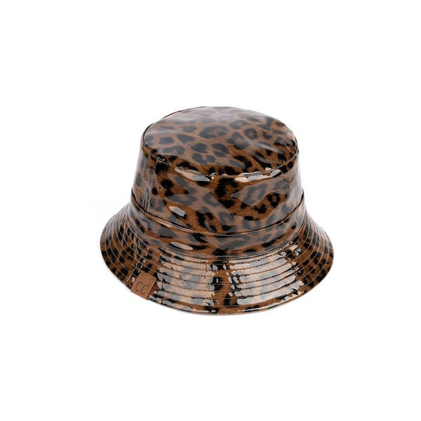 CC Leopard/Neutral Reversible Bucket Hat