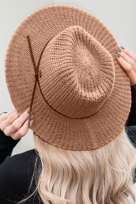 C.C Fedora Knitted Hat