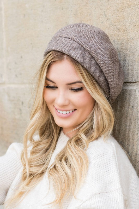 Fold Over Beret