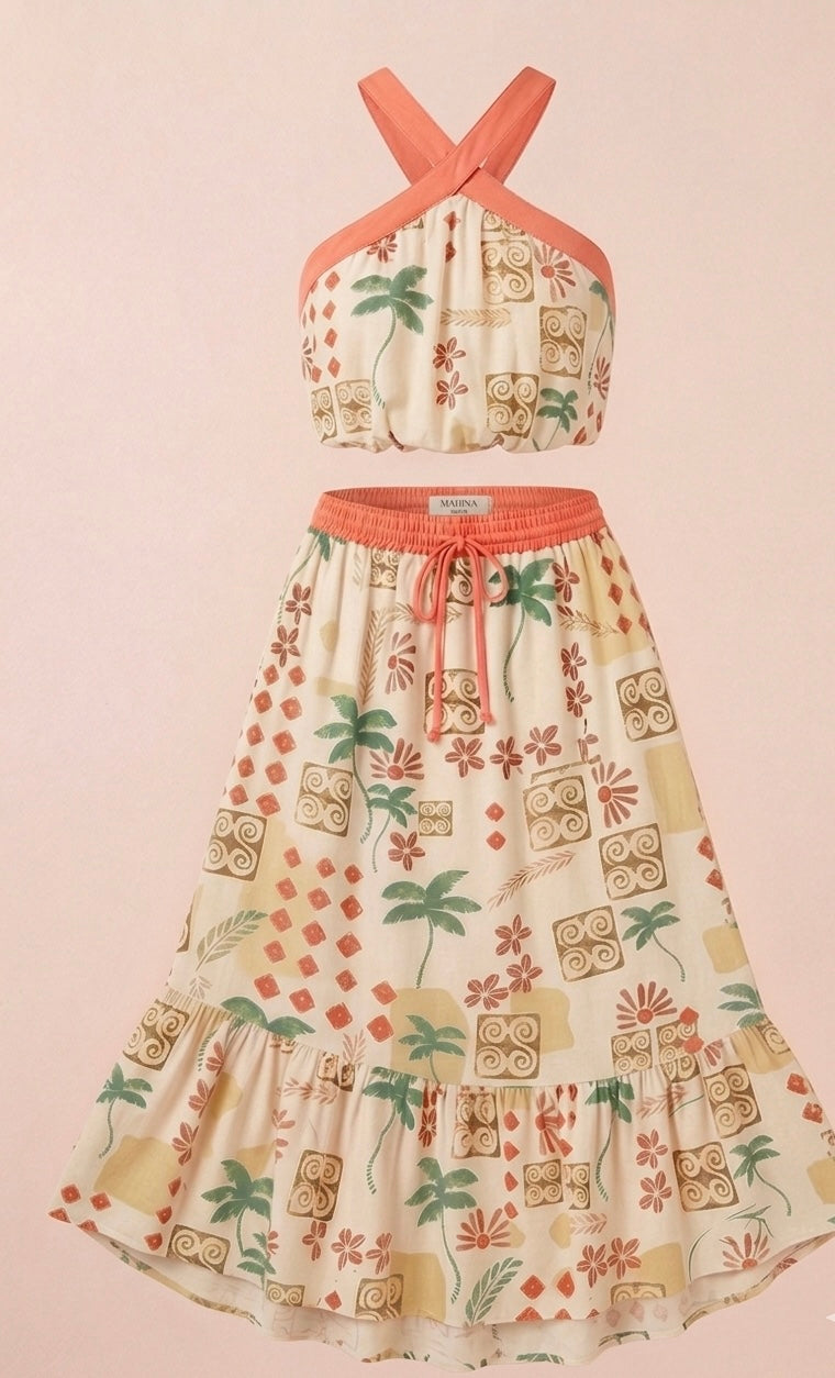 Tropical Dress Set