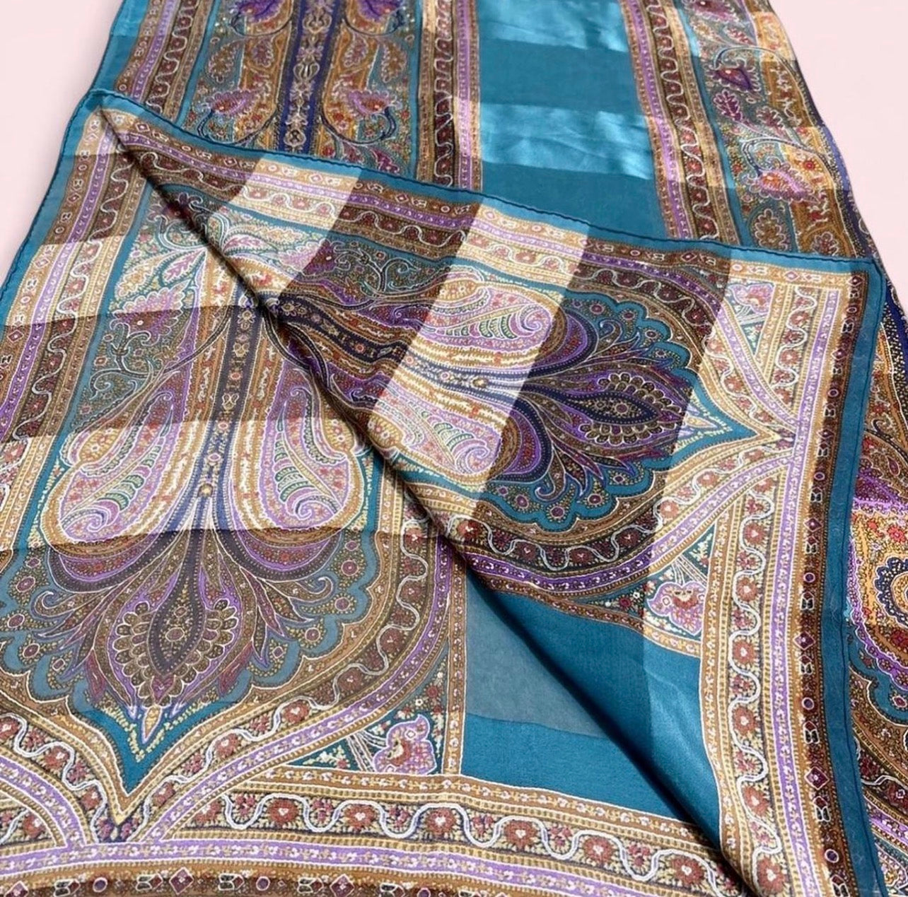 YSL 100% Pure Silk Scarf