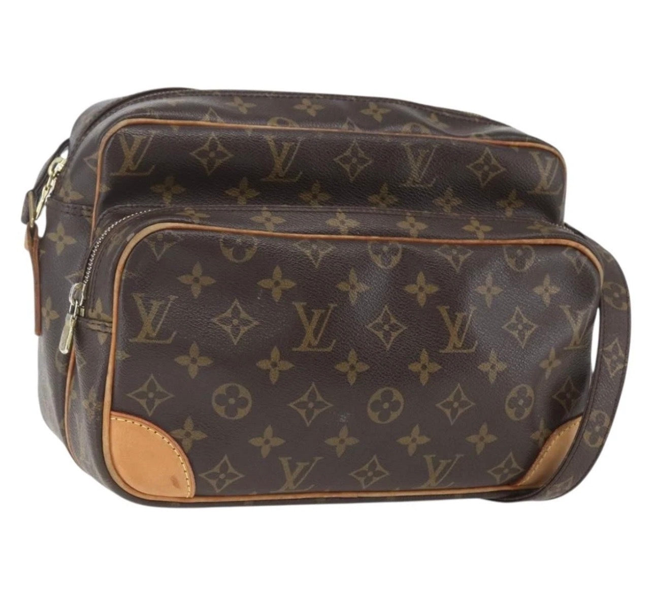 Vintage LOUIS VUITTON Nile Shoulder Bag (Canvas)