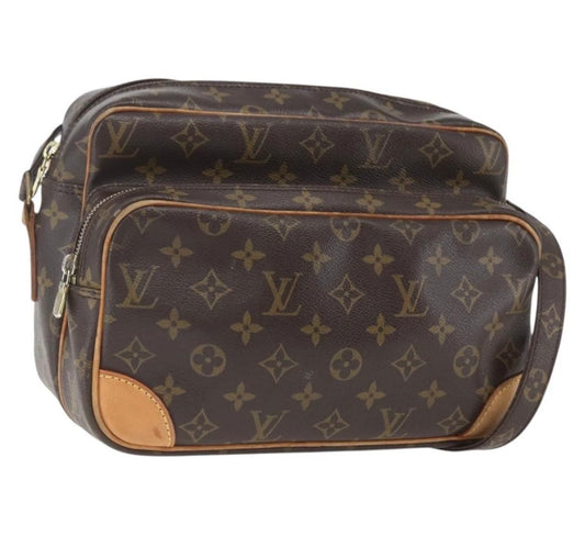Vintage LOUIS VUITTON Nile Shoulder Bag (Canvas)