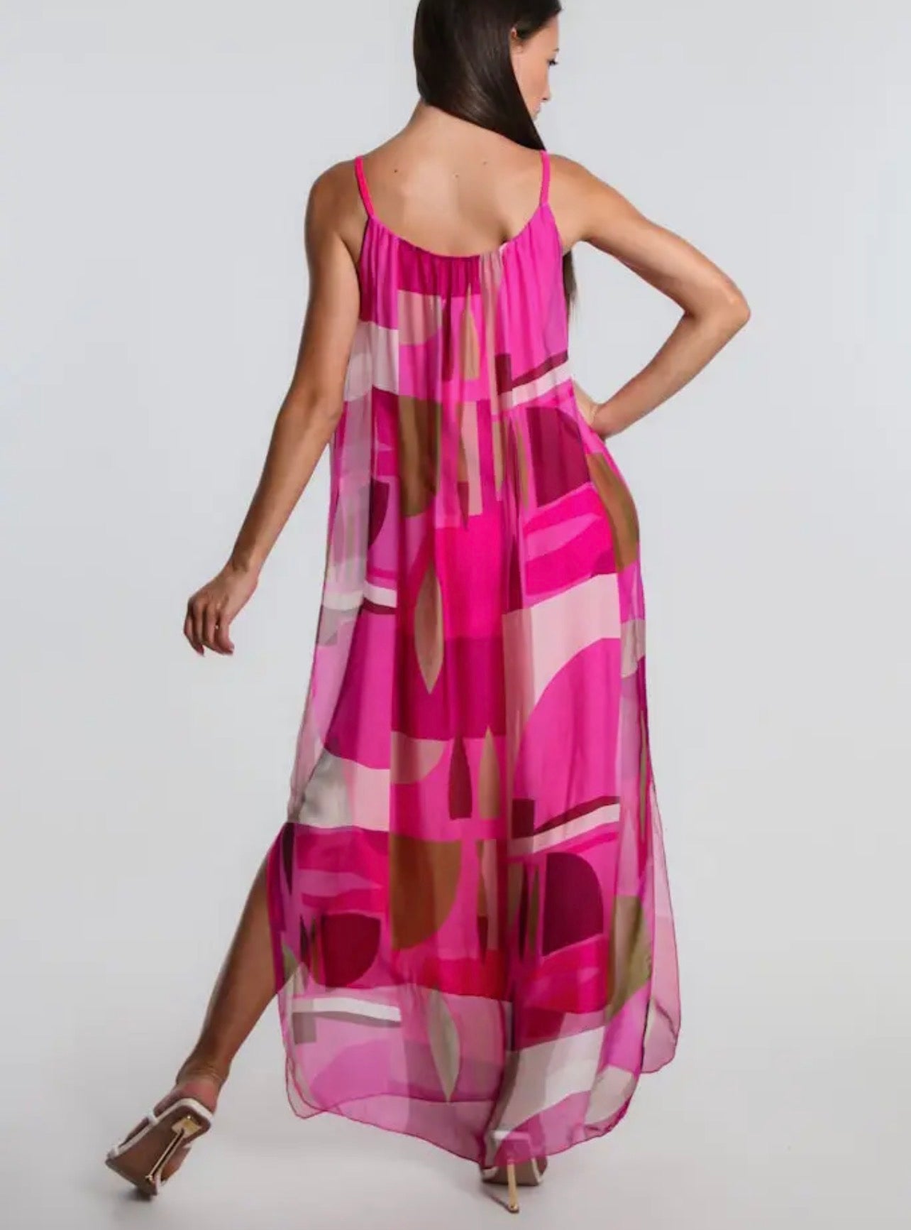 Pure Italian Silk (Marla Maxi Dress)