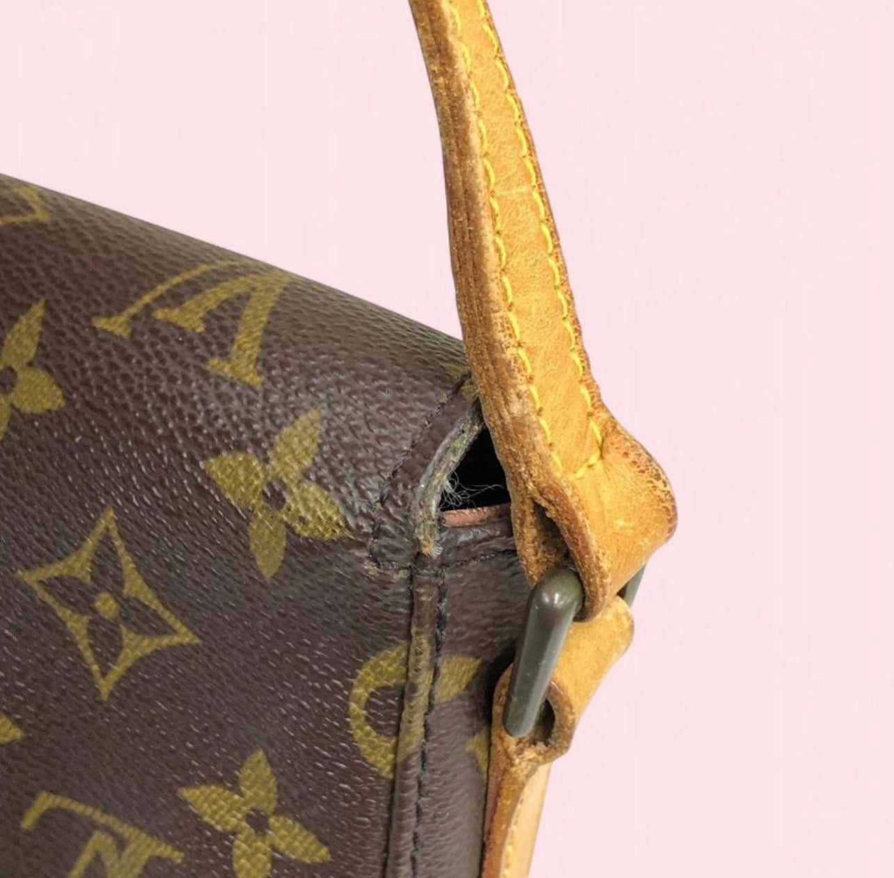 Authentic Louis Vuitton Chantilly MM Shoulder Bag Monogram Crossbody M51233 VI0940