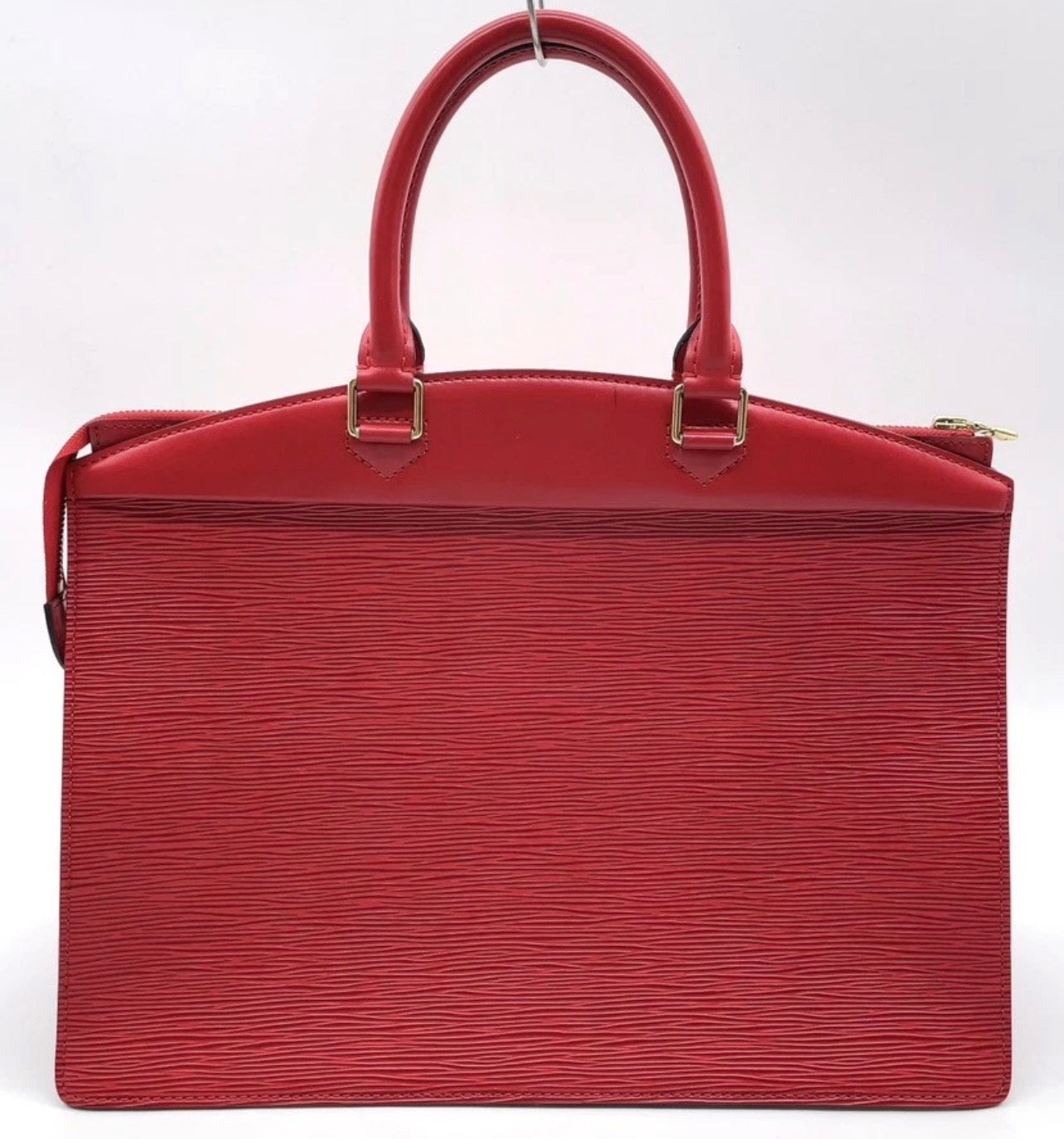 Authentic Vintage Louis Vuitton Epi Castilian Red Riviera Handbag with dust bag