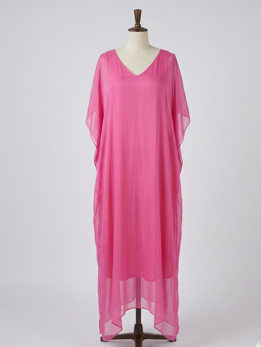 Pure Italian Silk Kaftan