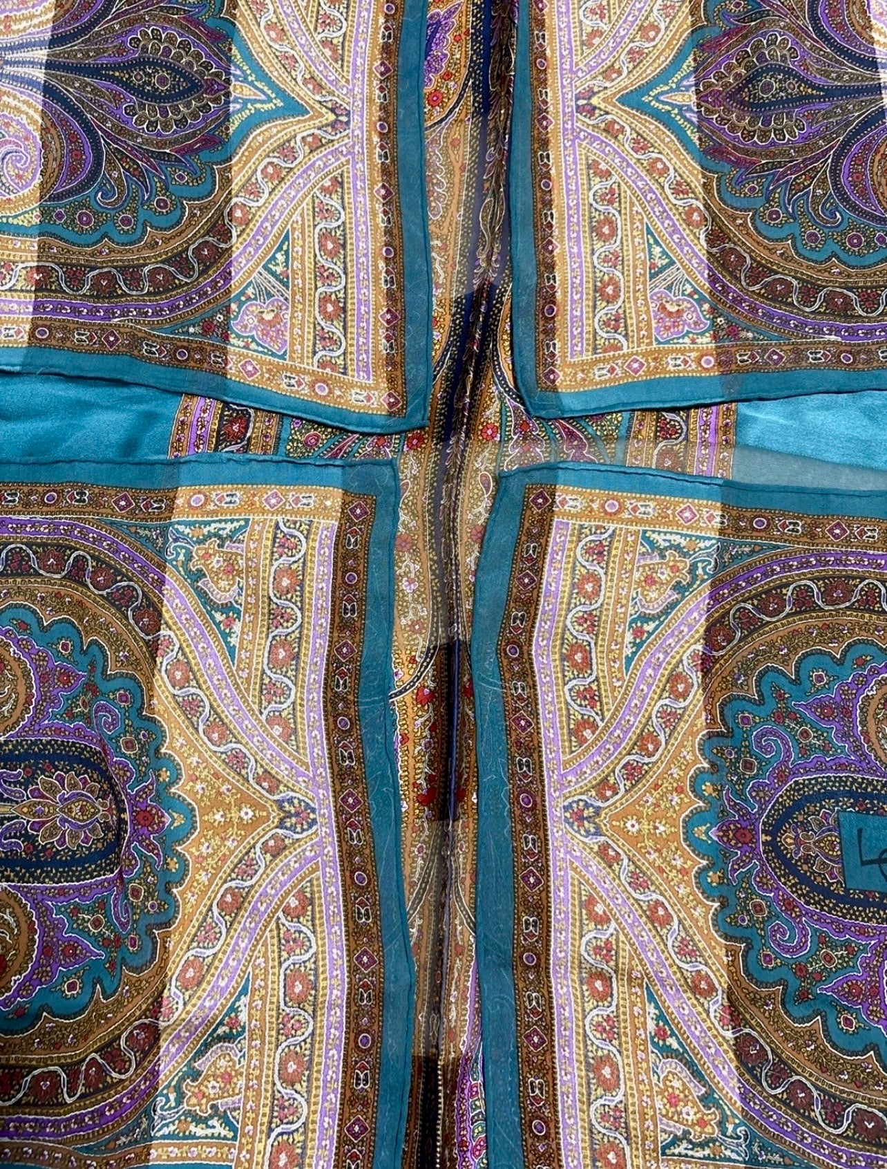 YSL 100% Pure Silk Scarf