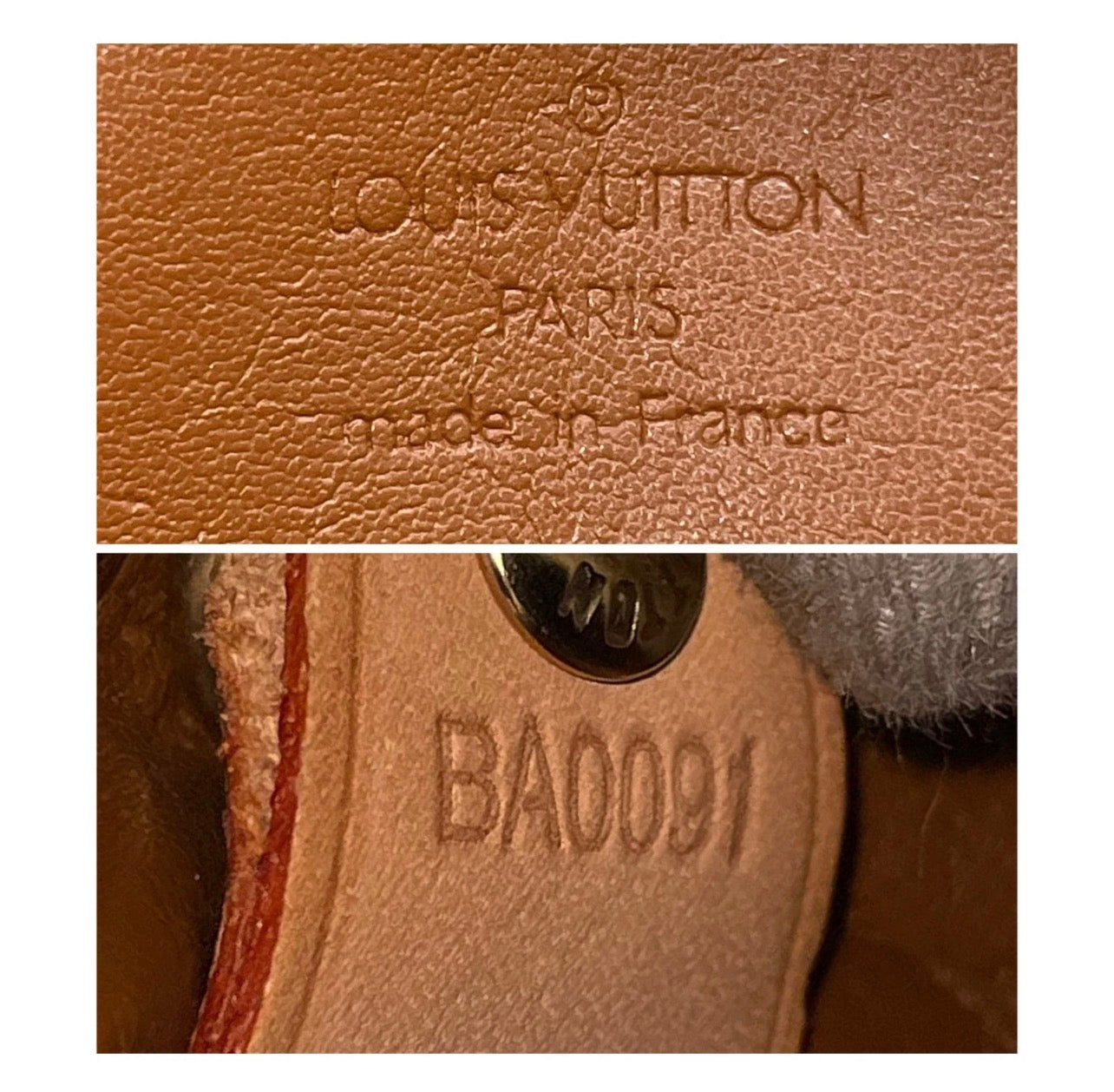 Vintage Louis Vuitton Monogram Vernis Leather Tompkins Square-Bronze