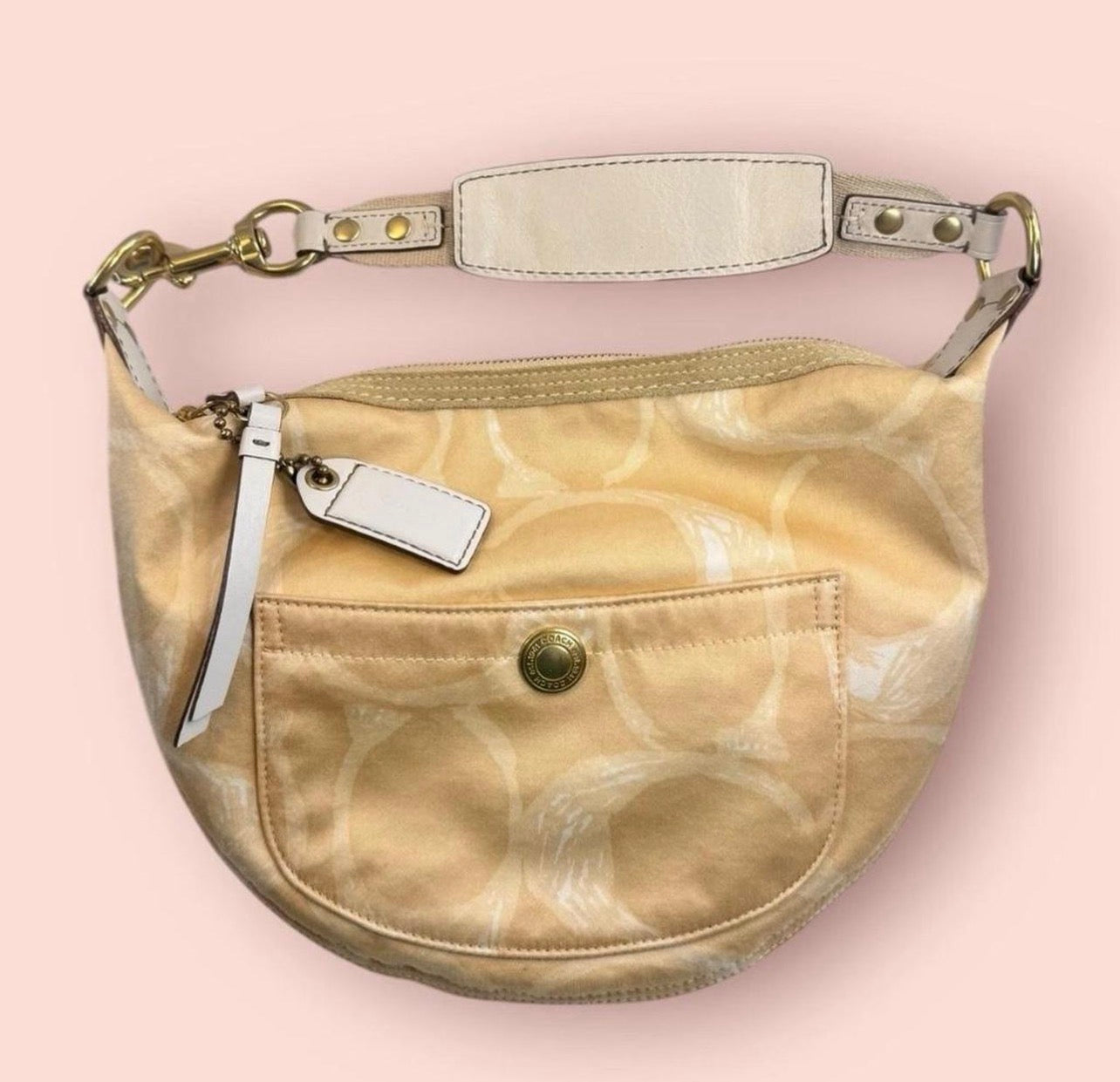 Vintage Coach Scribble Bag