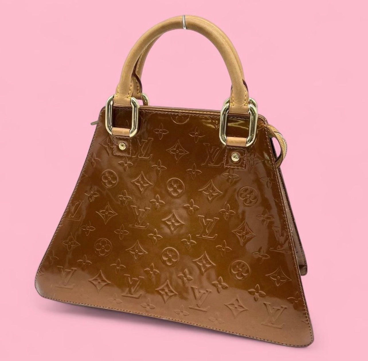 Authentic Vintage Louis Vuitton
Vernis Forsyth Bronze
Handbag