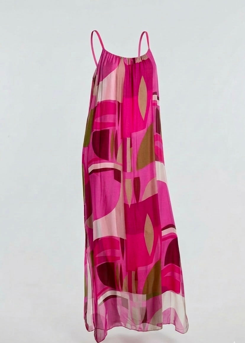 Pure Italian Silk (Marla Maxi Dress)