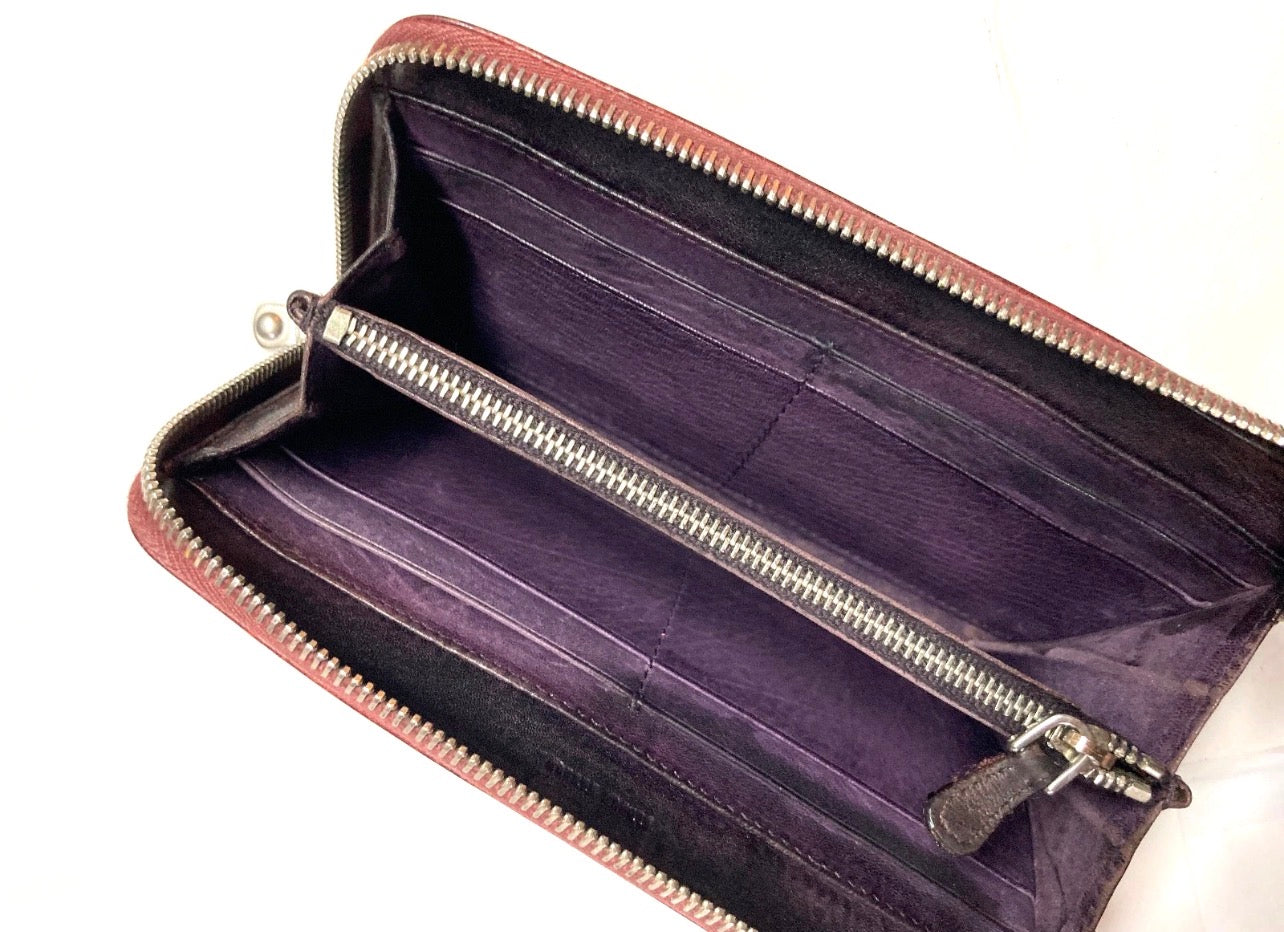 VINTAGE MIU MIU LEATHER LONG WALLET
