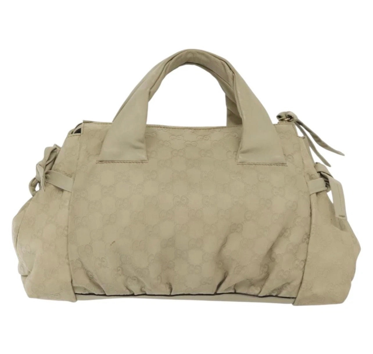 GUCCI GG Leather Guccissima Handbag
