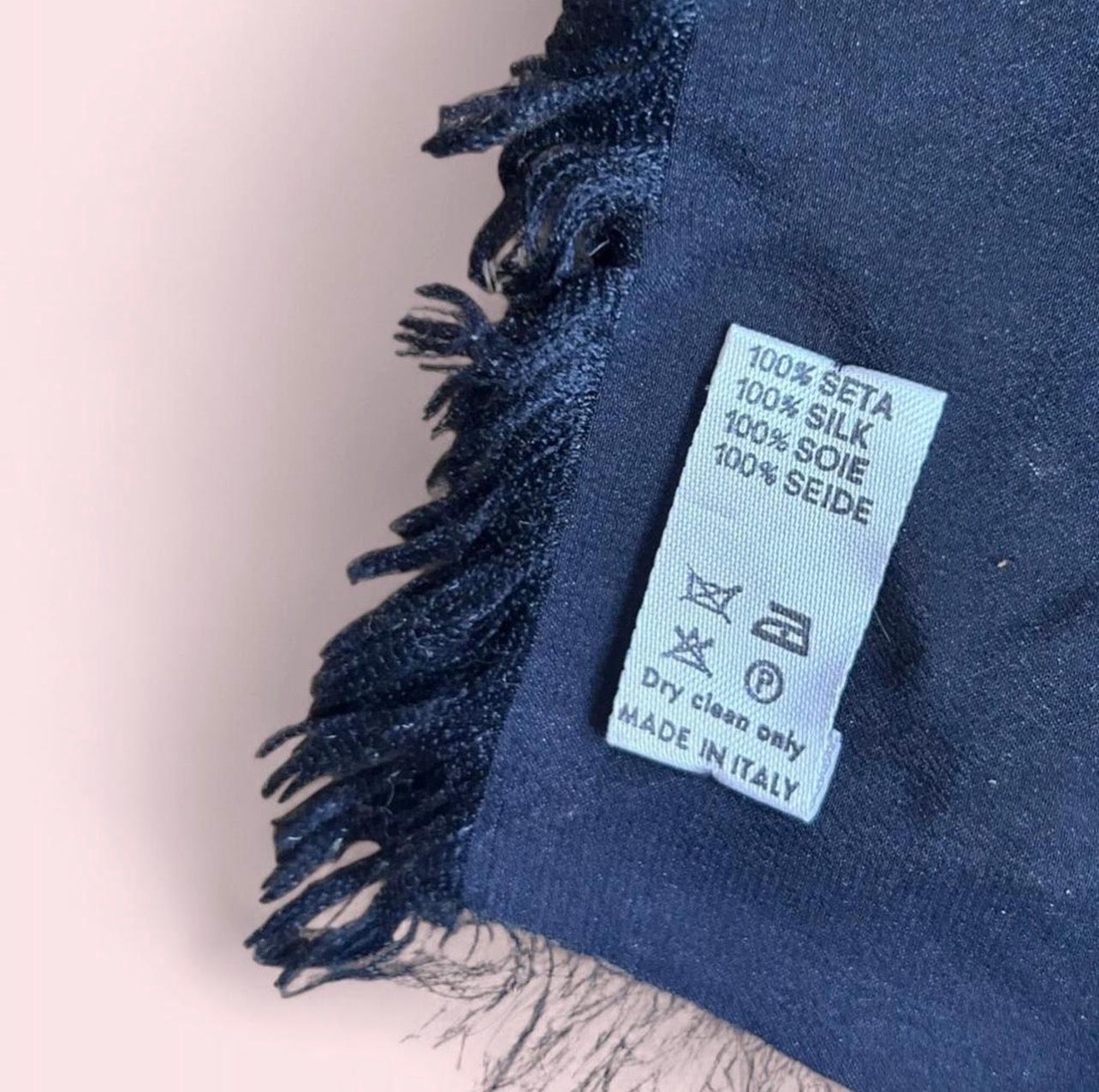 Vintage YSL (Yves Saint Laurent) 100% Silk Scarf