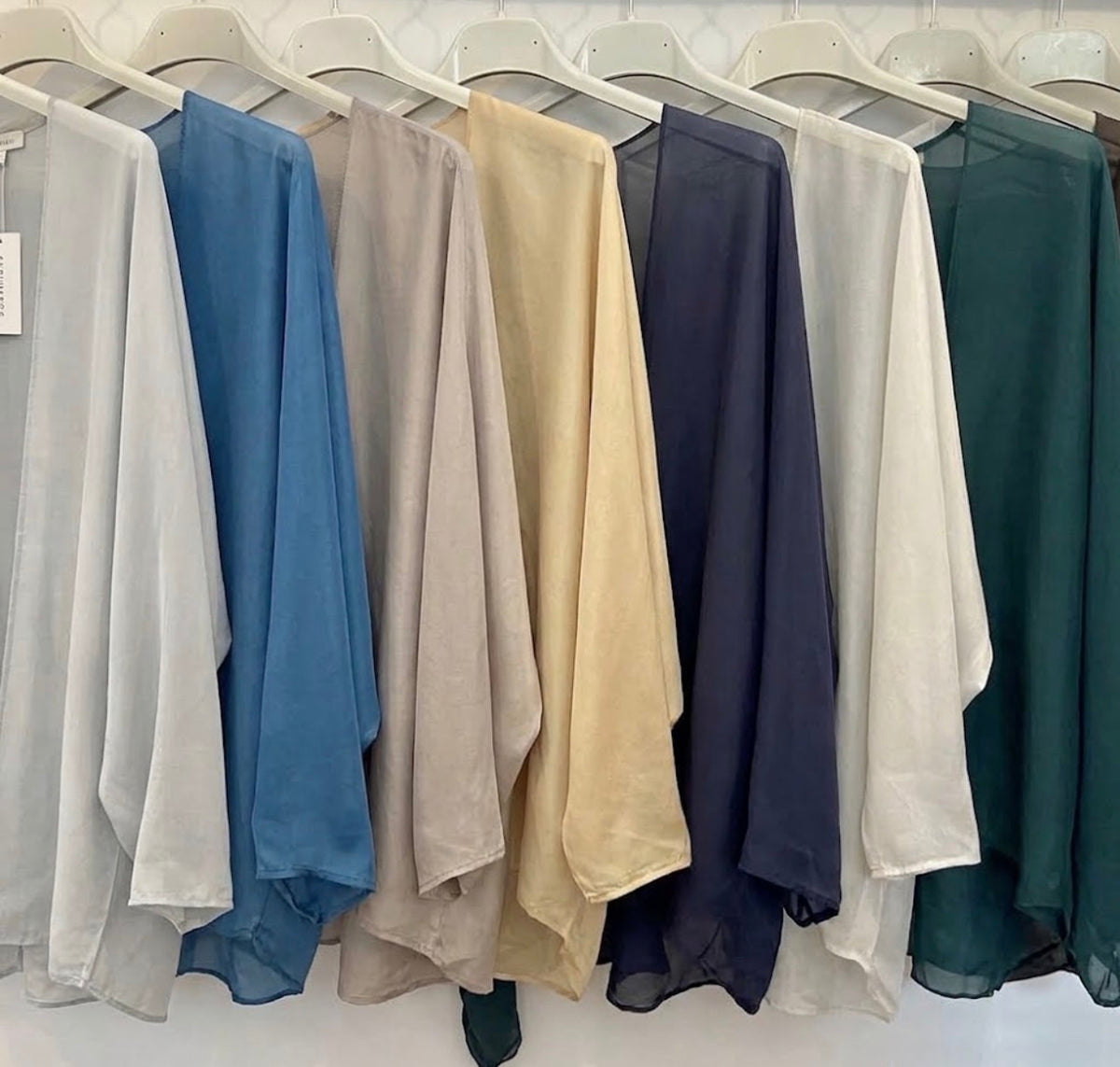 Italian Silk Shrug/Cardigan