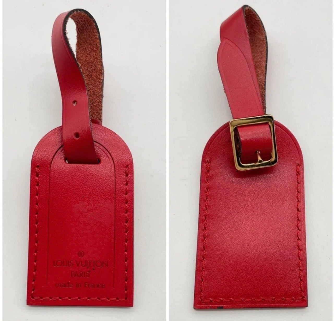 Authentic Vintage Louis Vuitton Epi Castilian Red Riviera Handbag with dust bag
