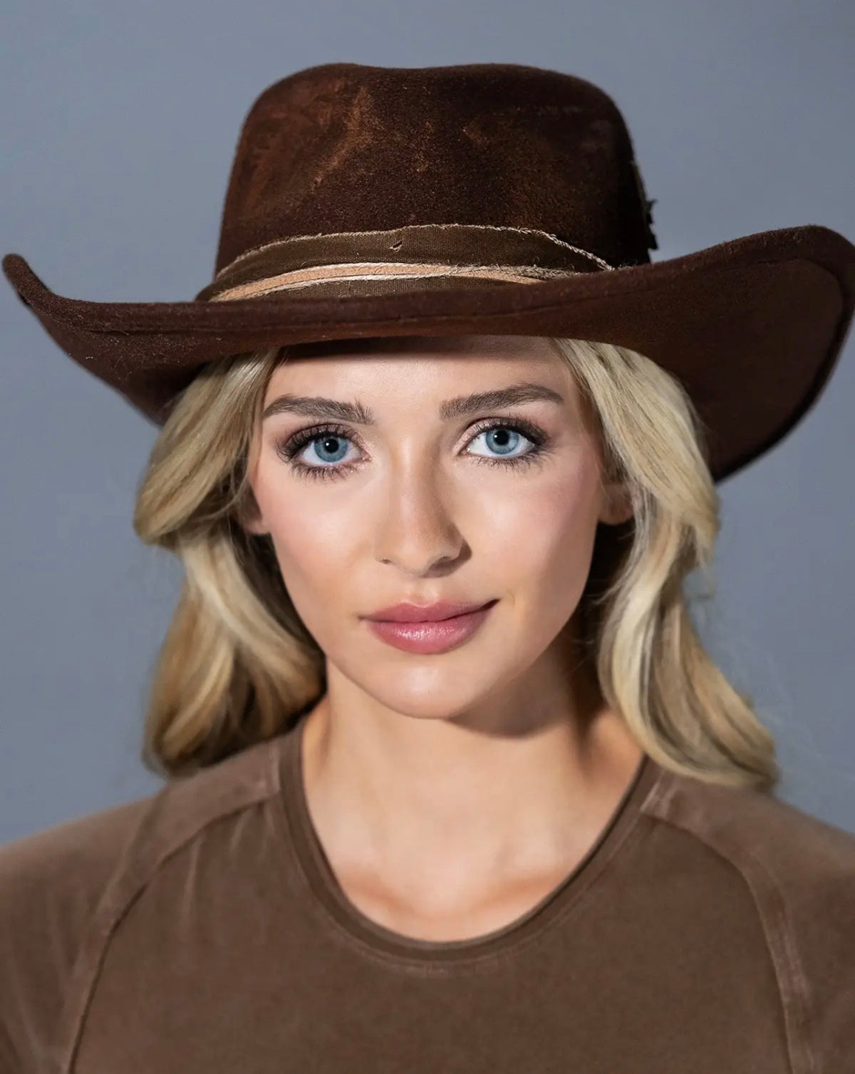 Shapeable Western Hat (Brown)