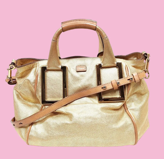 CHLOÉ Genuine Leather Handbag