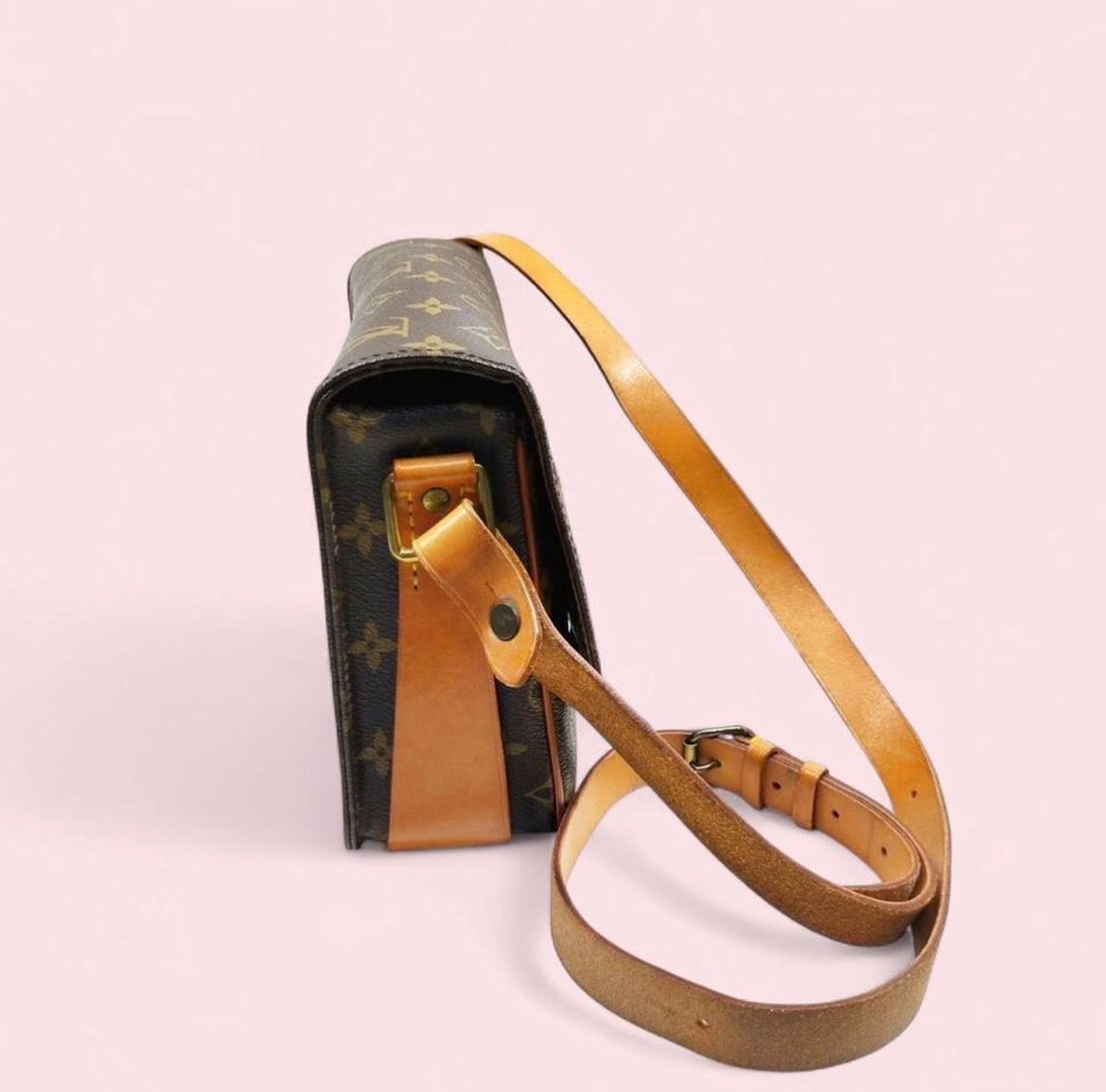 Vintage Louis Vuitton Shoulder Bag Cartouchiere MM (1984)