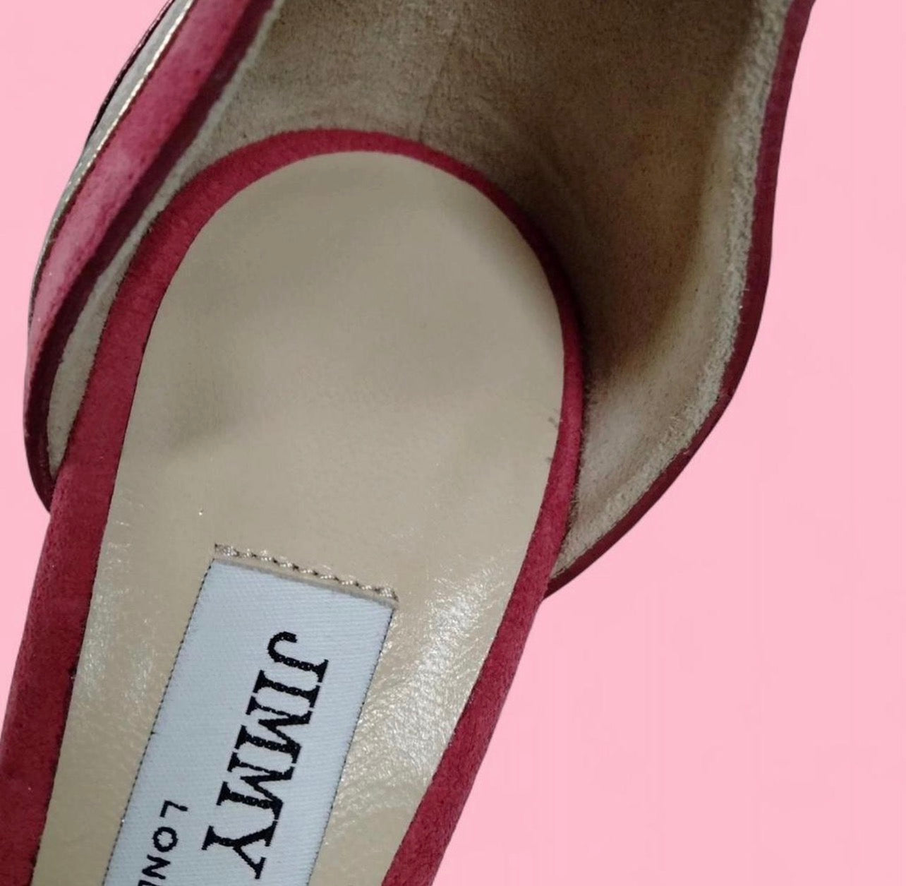 Authentic Jimmy Choo multicoloured suede shoes
