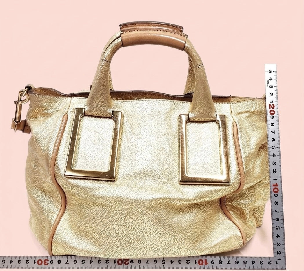 CHLOÉ Genuine Leather Handbag