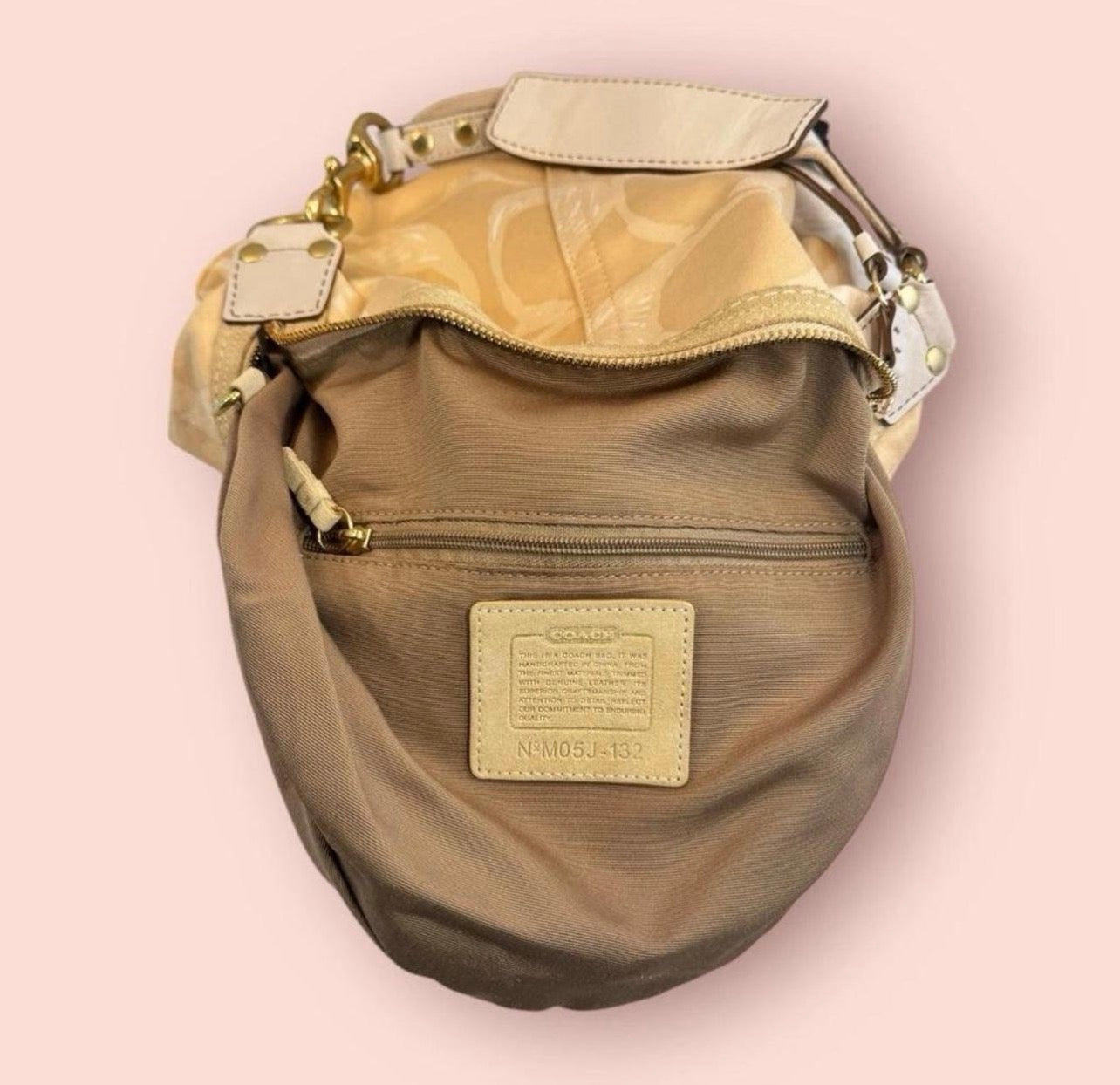 Vintage Coach Scribble Bag