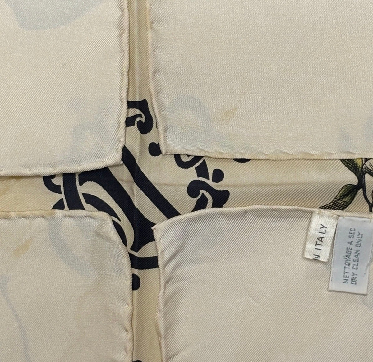 Vintage Christian Dior Silk Scarf