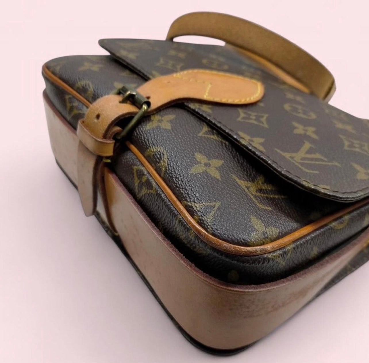 Vintage Louis Vuitton Shoulder Bag Cartouchiere MM (1984)