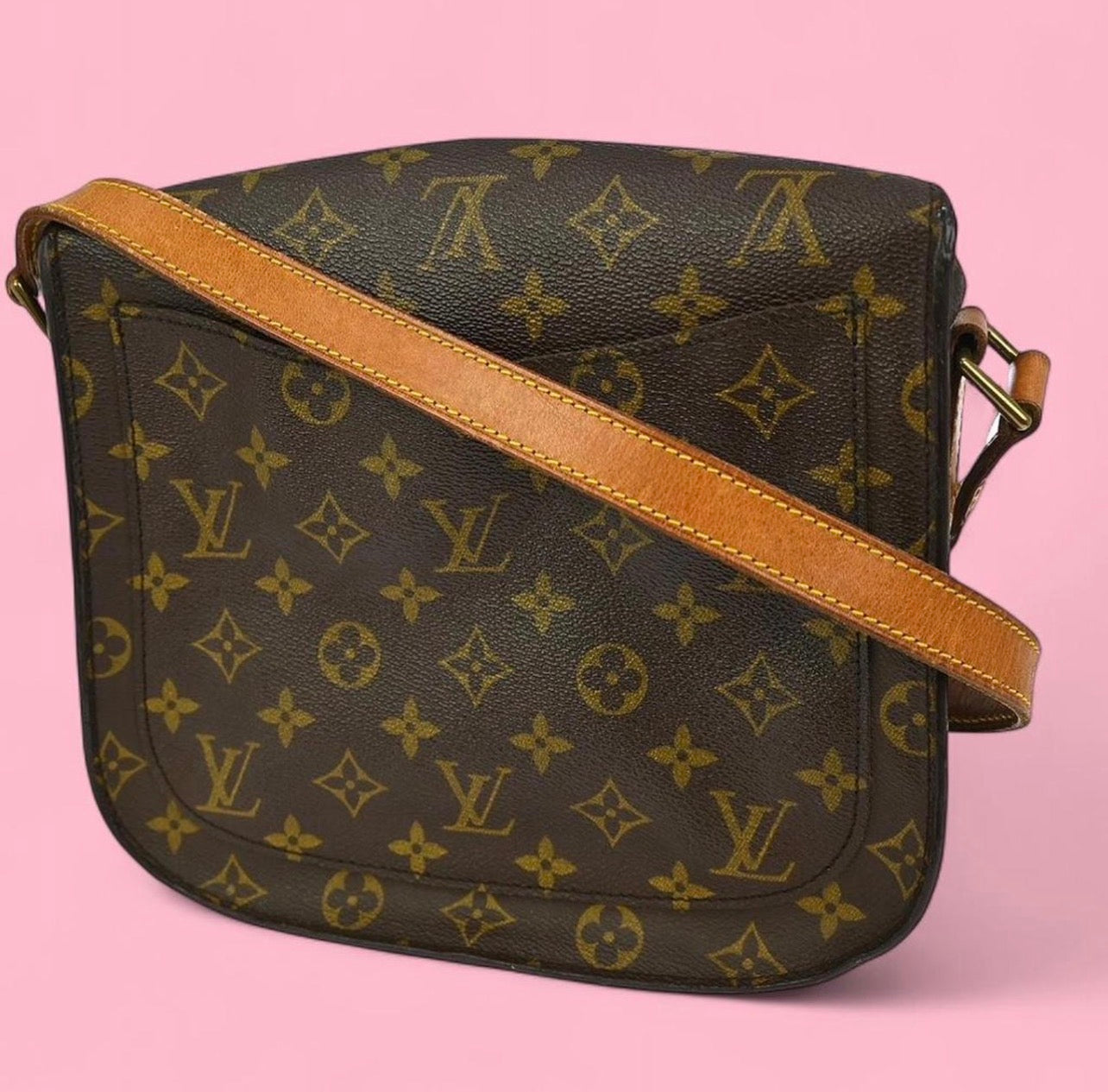 Authentic LOUIS VUITTON SAINT CLOUD GM SHOULDER BAG