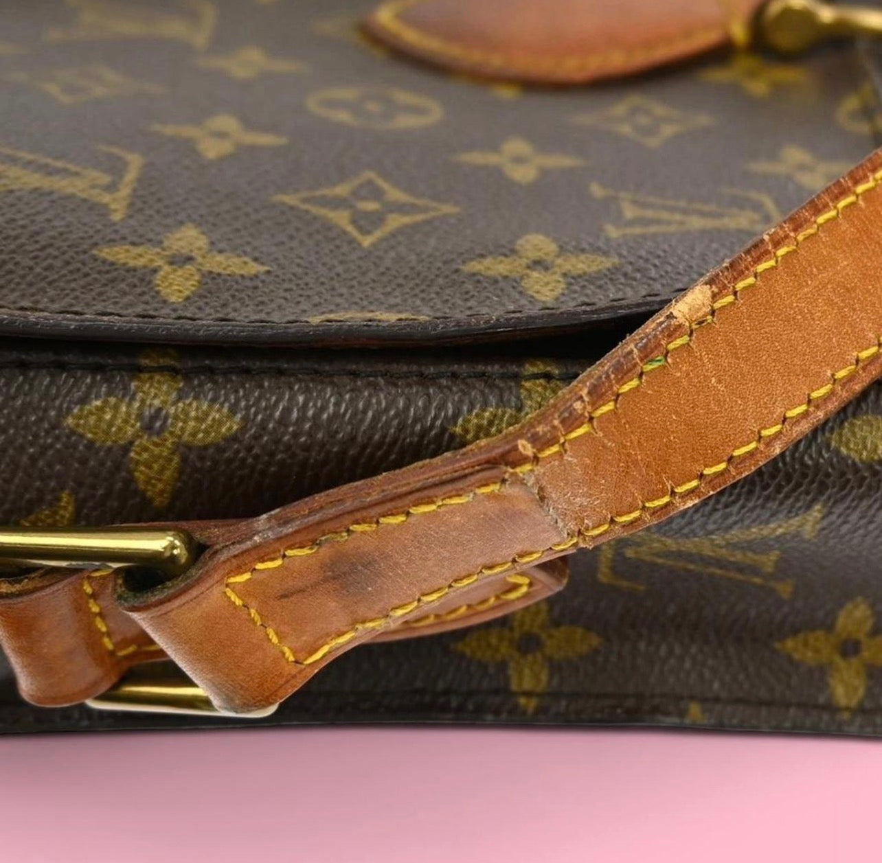 Authentic LOUIS VUITTON SAINT CLOUD GM SHOULDER BAG