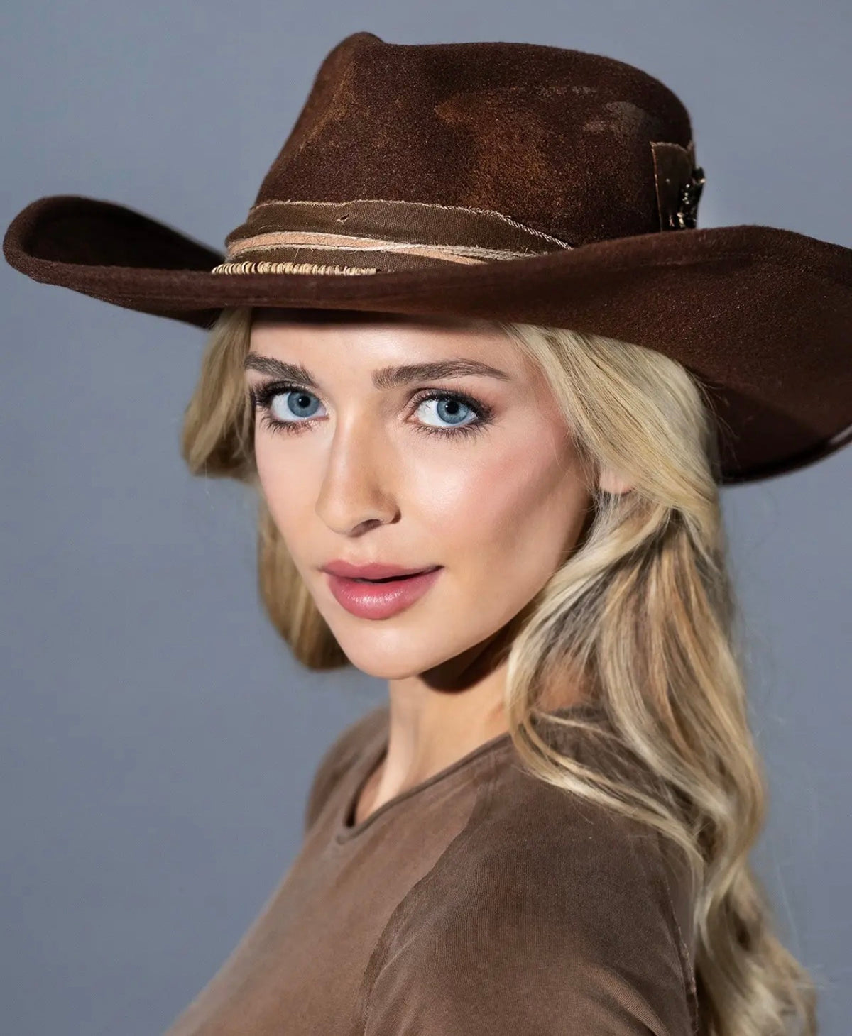Shapeable Western Hat (Brown)