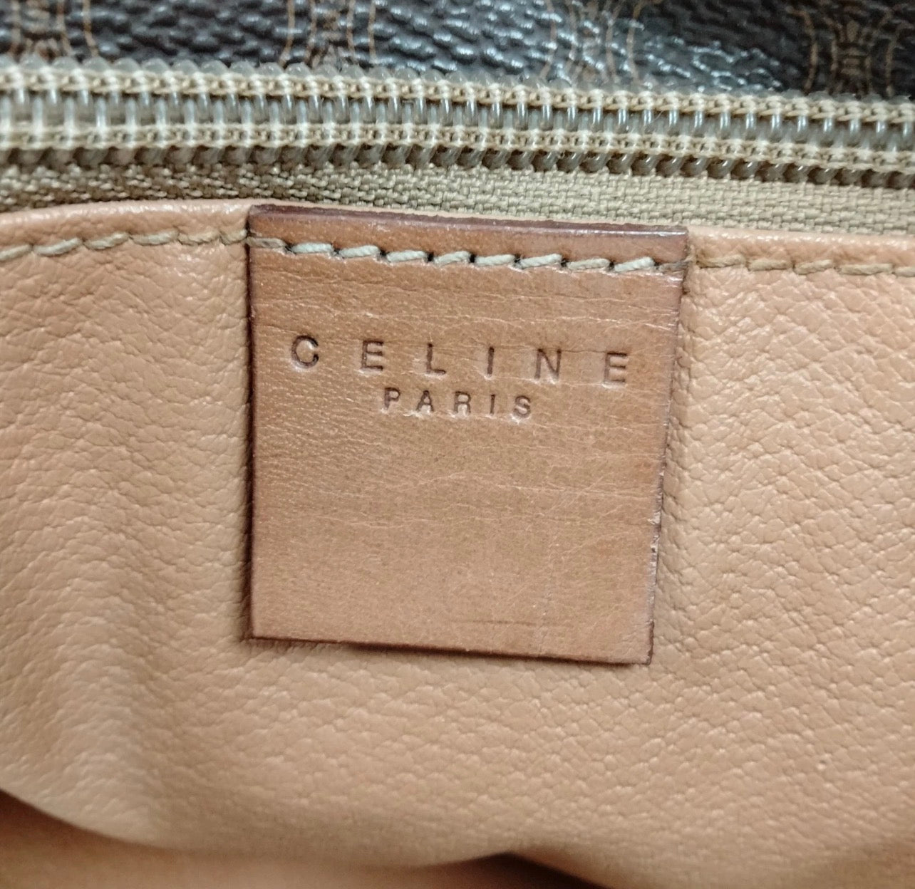 Vintage Céline Canvas Tote