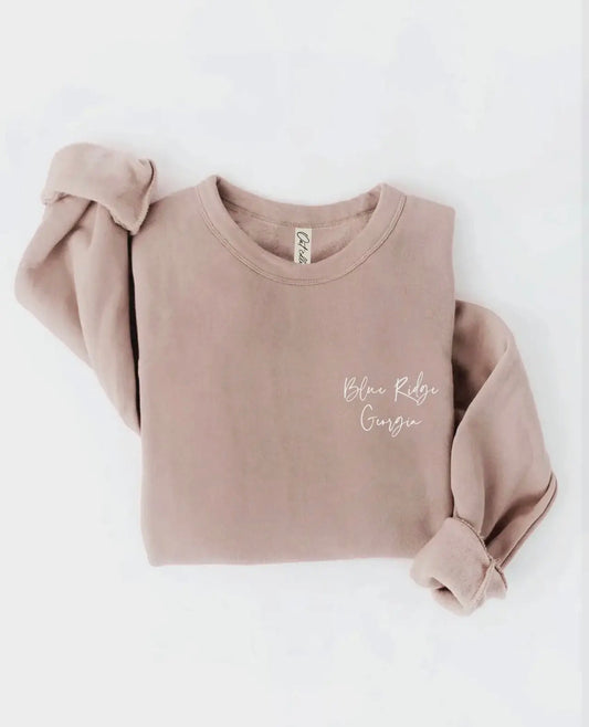 Blue Ridge Graphic Fleece Pullover