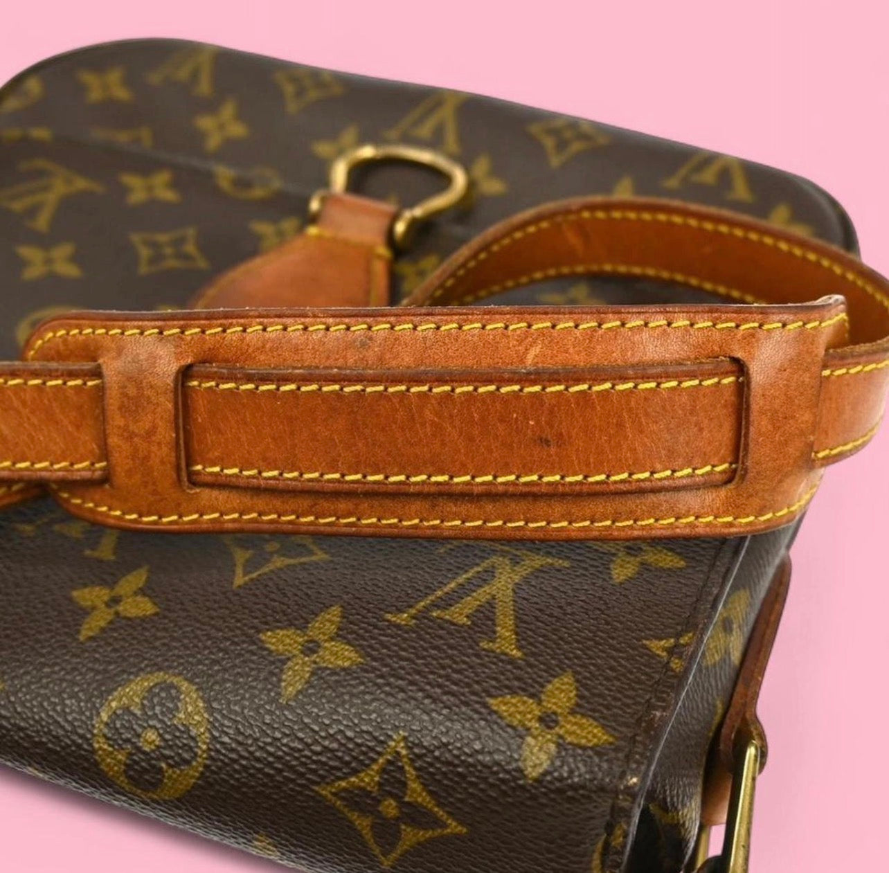 Authentic LOUIS VUITTON SAINT CLOUD GM SHOULDER BAG