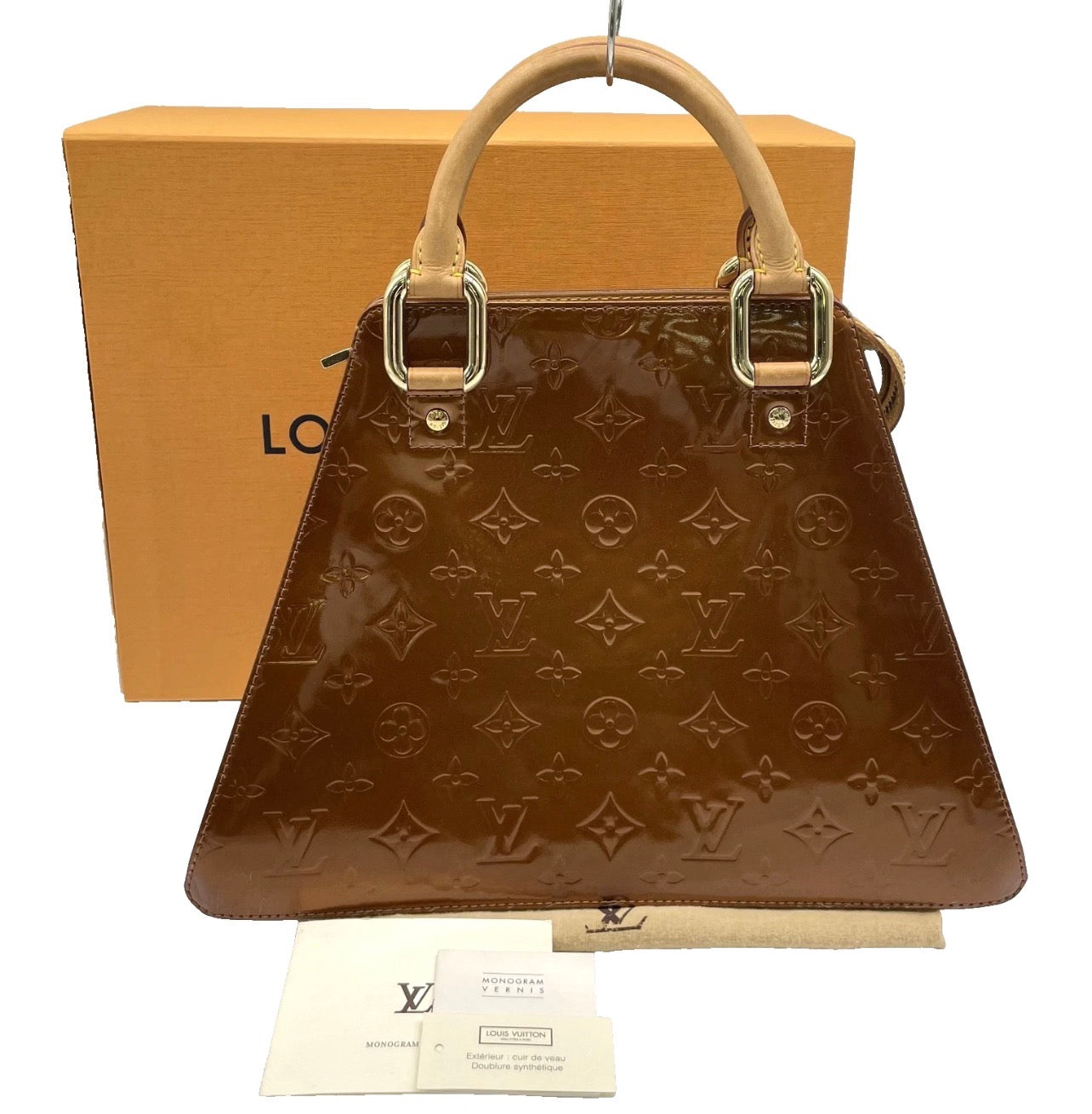 Authentic Vintage Louis Vuitton
Vernis Forsyth Bronze
Handbag