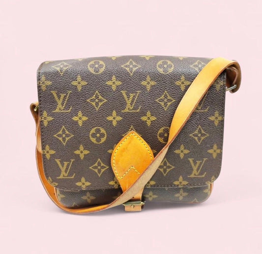 Vintage Louis Vuitton Shoulder Bag Cartouchiere MM (1984)