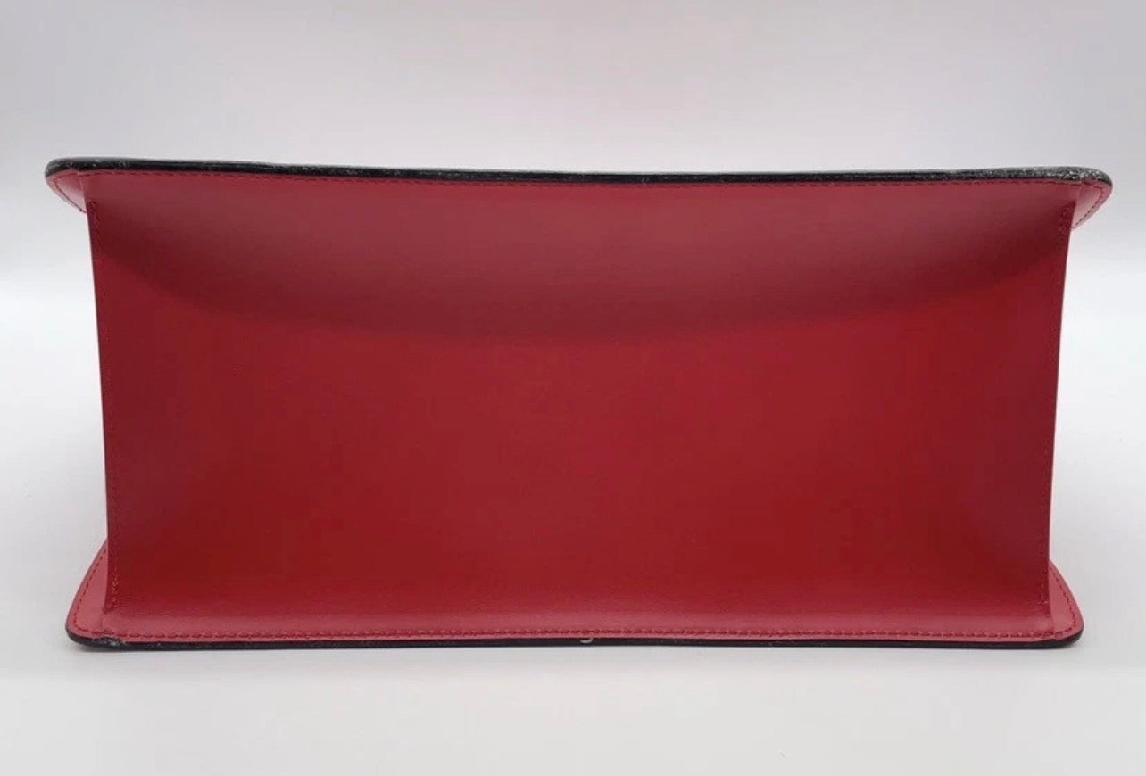 Authentic Vintage Louis Vuitton Epi Castilian Red Riviera Handbag with dust bag
