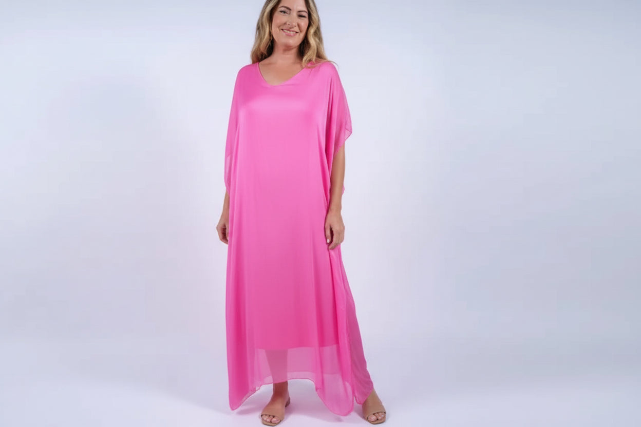 Pure Italian Silk Kaftan