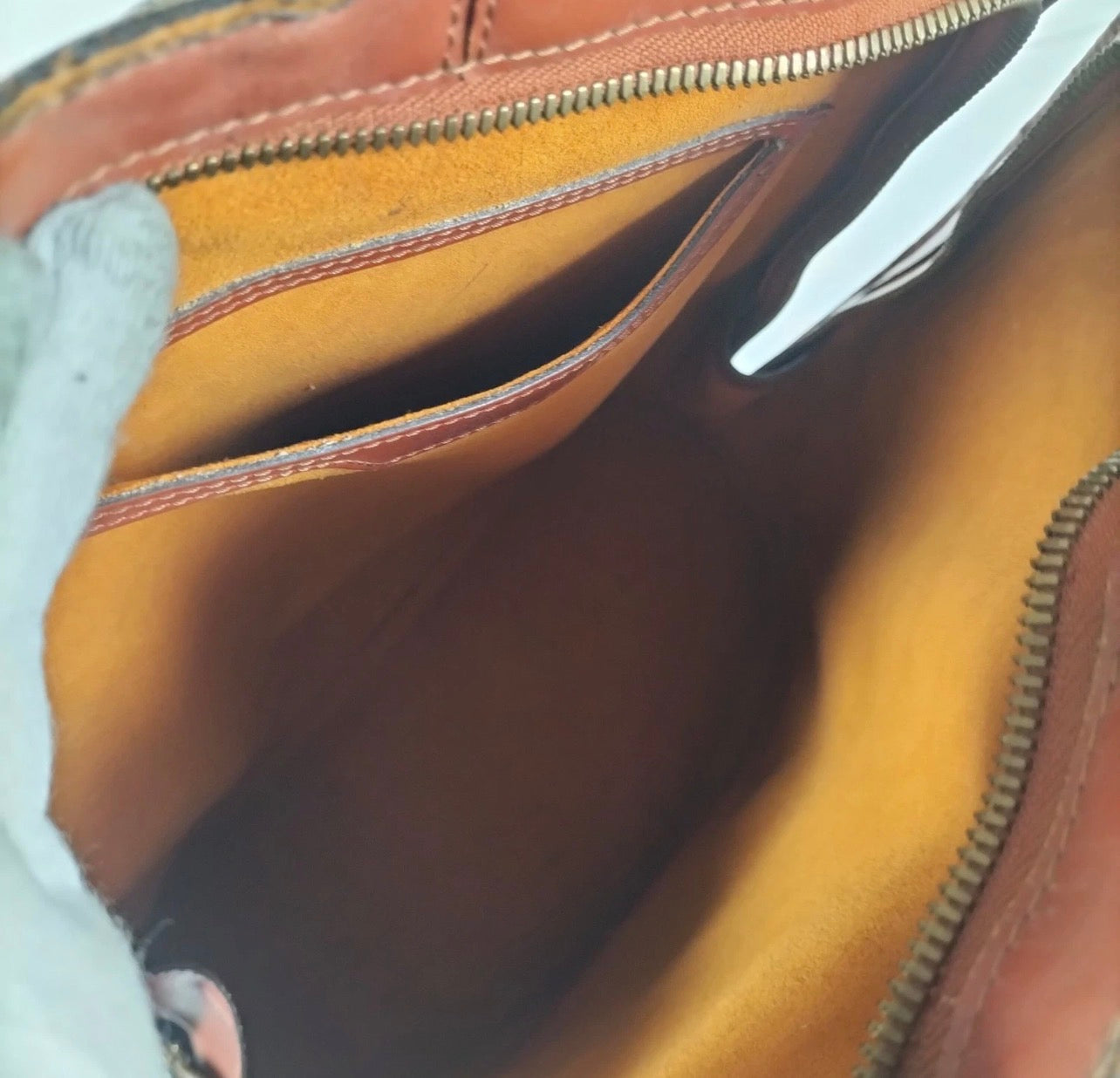 Vintage Louis Vuitton Cobelins Brown Epi Leather
