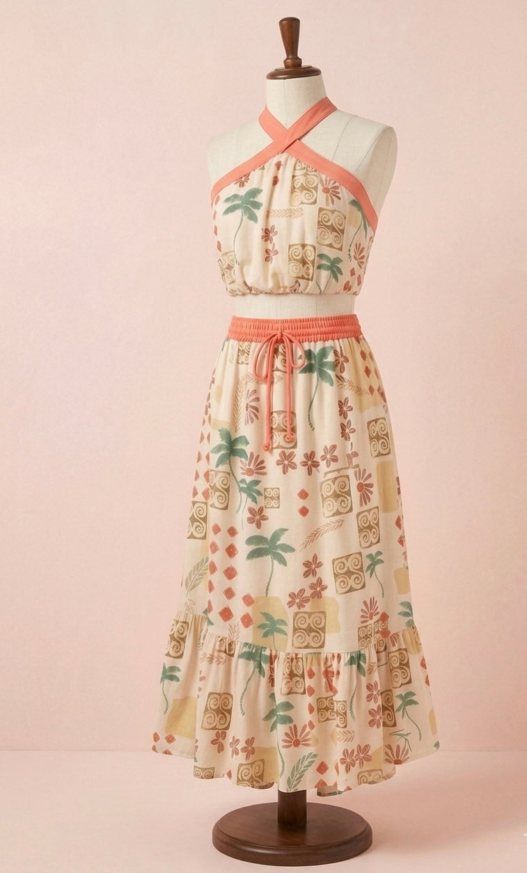 Tropical Dress Set