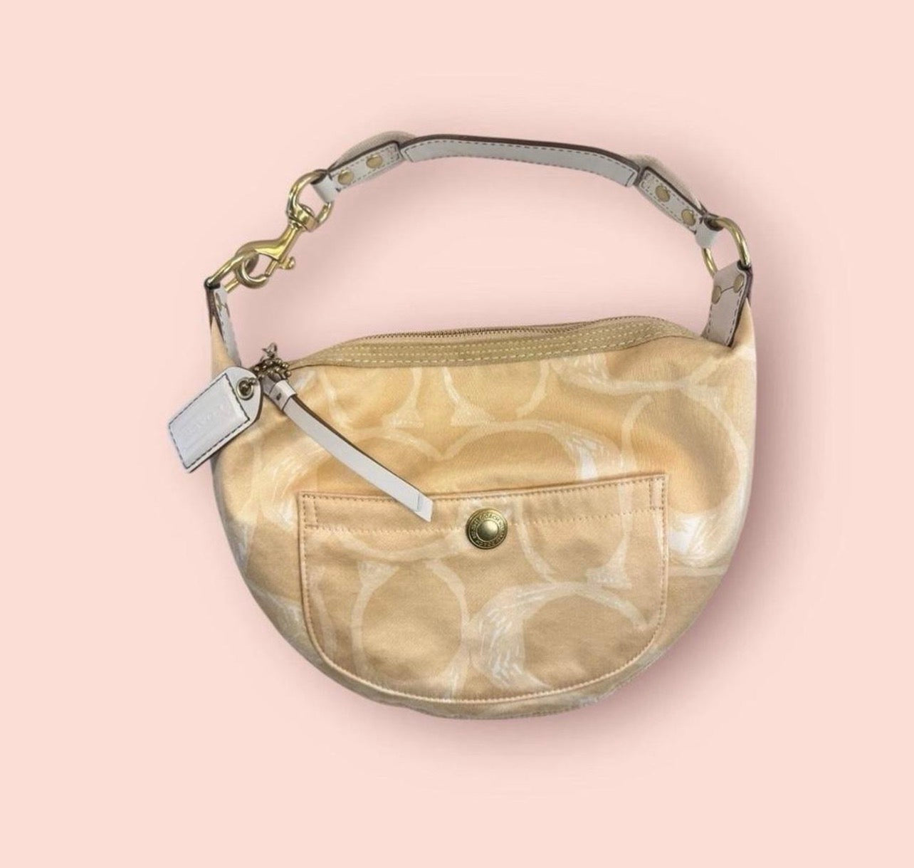 Vintage Coach Scribble Bag