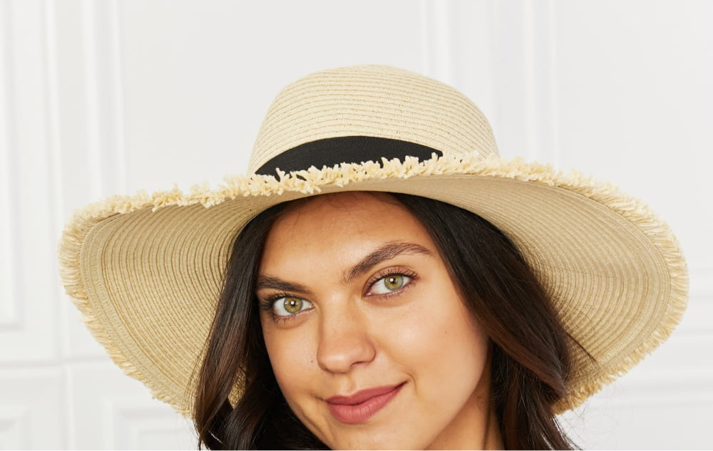 Fame Time For The Sun Straw Hat