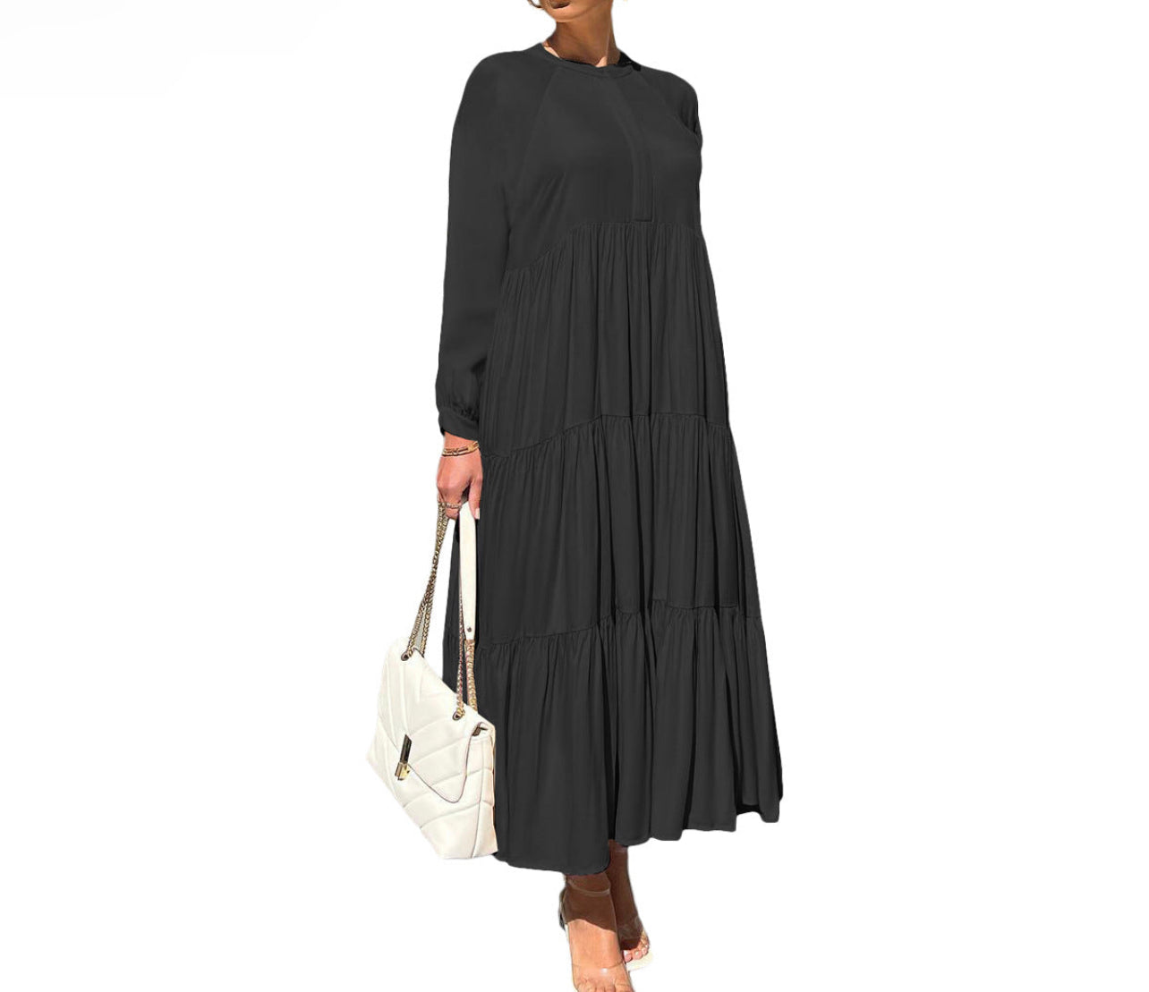 Women's Loose Fit Casual Maxi Dress